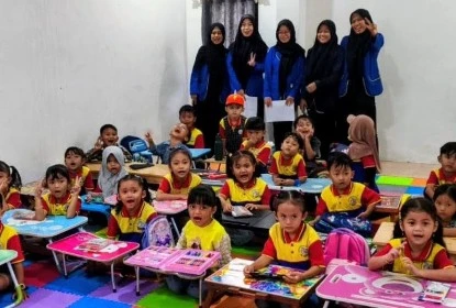 Lomba Mewarnai Yakult di Soetta Jaya